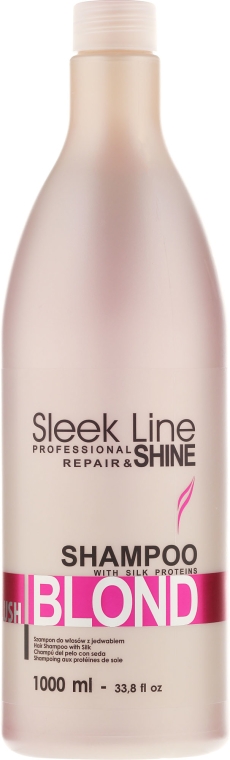 sleek line szampon blond rozowy