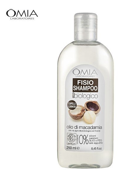szampon do włosów z olejkiem z orzechów makadamia omia laboratoires