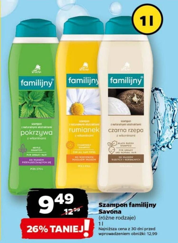 szampon familijny rossmann cena