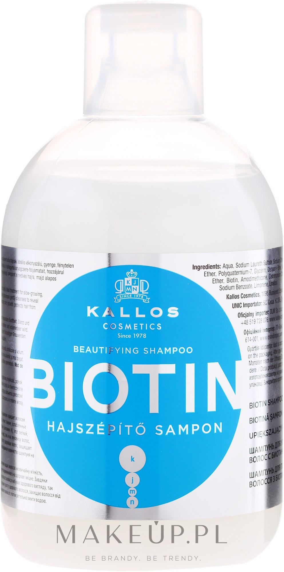 szampon kallos biotin opinie