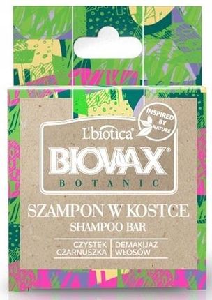 szampon w kostce biovax botanic