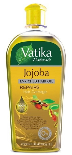 vatika regenerujący olejek z olejem jojoba do włosów zniszczonych