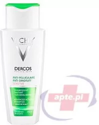 vichy dercos szampon na łupież tłusty 200ml