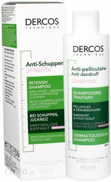 y przeciwłupieżowe vichy dercos szampon przeciwłupieżowy skóra wrażliwa 400 ml